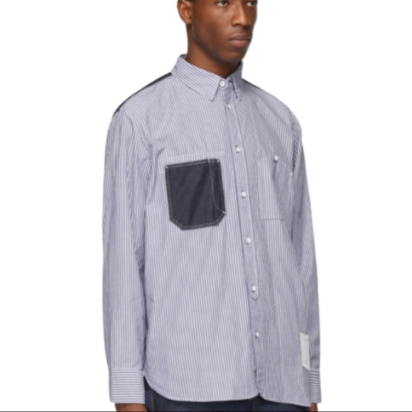 rag & bone Levine slim fit button down shirt. - Picture 5 of 10